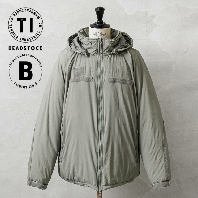 実物 新品 デッドストック 米軍 ECWCS Gen III Level 7 ジャケット URBAN GREY コンディションB【TENNIER INDUSTRIES】【キャンペーン対象外】 【I】 ミリタリー