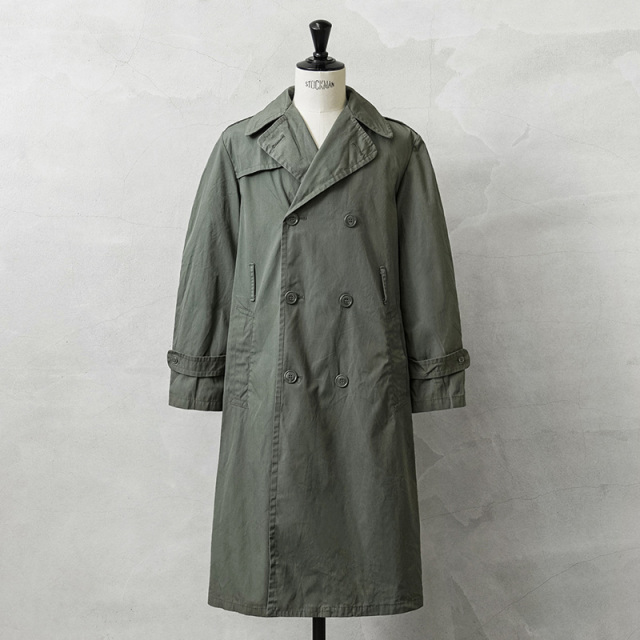 実物 USED 米陸軍（U.S.ARMY）トレンチコート ウエストベルトなし【キャンペーン対象外】【I】