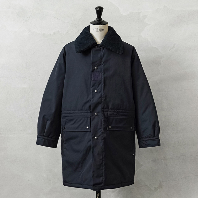 実物 新品 デッドストック フランス軍 WATERPROOF キルトライニング ボアカラーコート【キャンペーン対象外】【I】