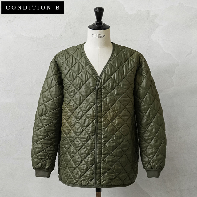 実物 USED ベルギー軍 キルティング ライナー ジャケット コンディションB【キャンペーン対象外】【I】