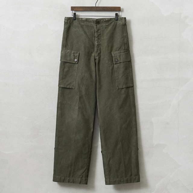 実物 USED オランダ軍 ダブルフェイス フィールド カーゴパンツ OD【キャンペーン対象外】【I】