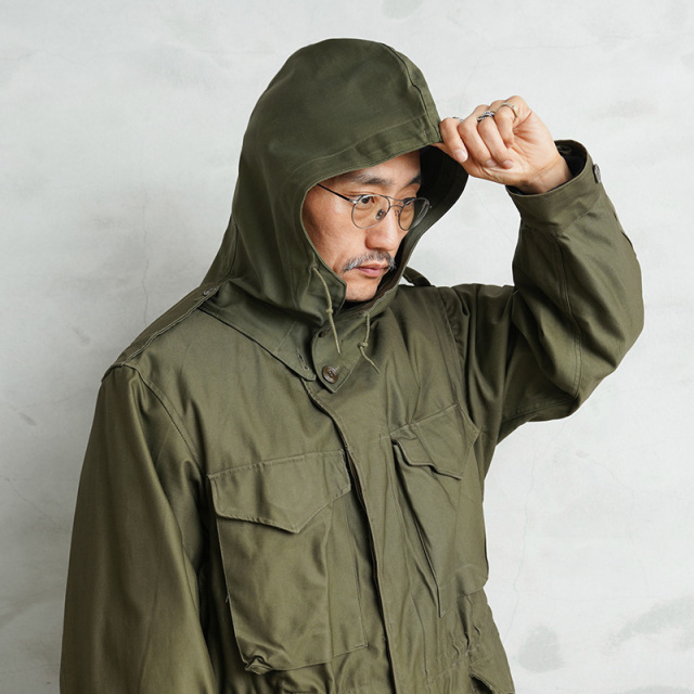 実物 新品 デッドストック 米軍 M-43、M-51 フィールドジャケット用フード【キャンペーン対象外】【I】