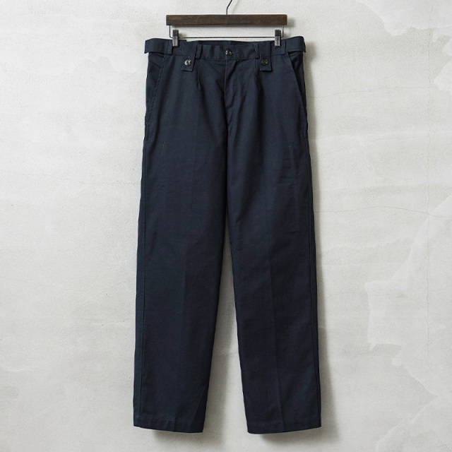 実物 新品 デッドストック オランダ軍 王立保安隊 インサイドポケット ワークパンツ NAVY【キャンペーン対象外】【I】 ミリタリー