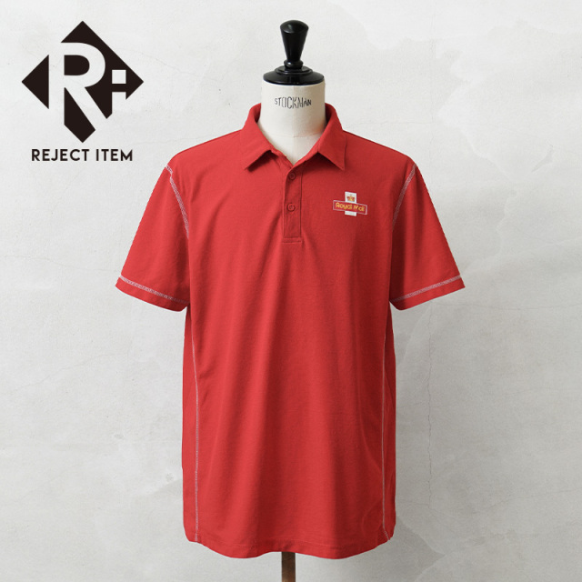 リジェクト 訳あり品 実物 USED イギリス ROYAL MAIL ロイヤルメール ショートスリーブ ポロシャツ Underarm Mesh【キャンペーン対象外】【I】 古着