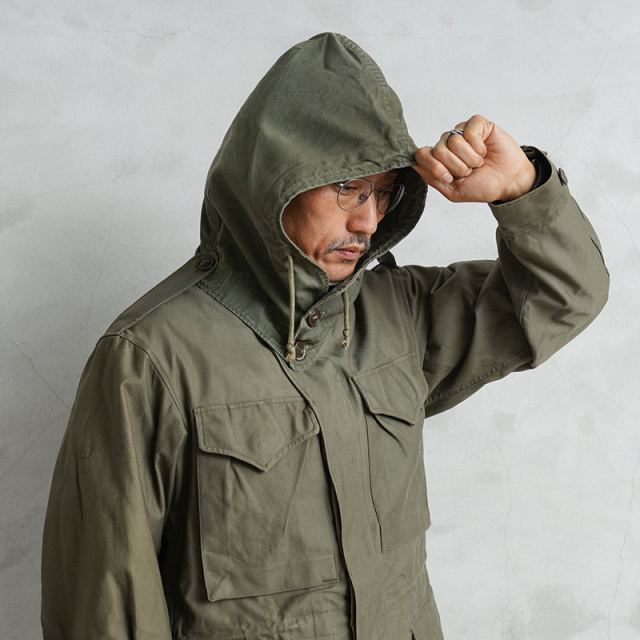 実物 USED 米軍 M-43、M-51 フィールドジャケット用フード【キャンペーン対象外】【I】ミリタリー 古着
