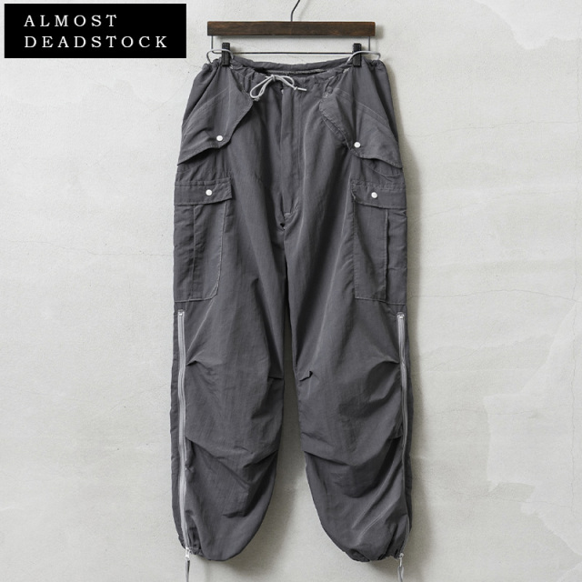 実物 新品 デッドストック 米軍 スノーカモ オーバーパンツ カーゴポケット付き GRAY染め ALMOST DEADSTOCK【キャンペーン対象外】【I】