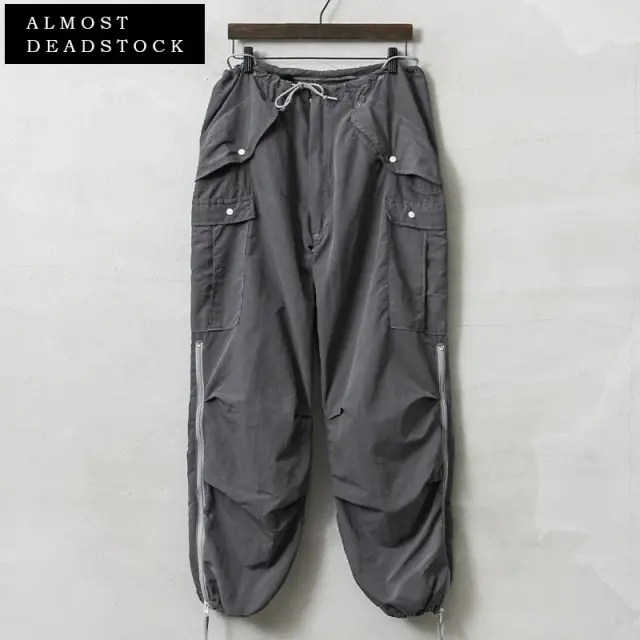実物 新品 デッドストック 米軍 スノーカモ オーバーパンツ カーゴポケット付き GRAY染め ALMOST DEADSTOCK【キャンペーン対象外】【I】