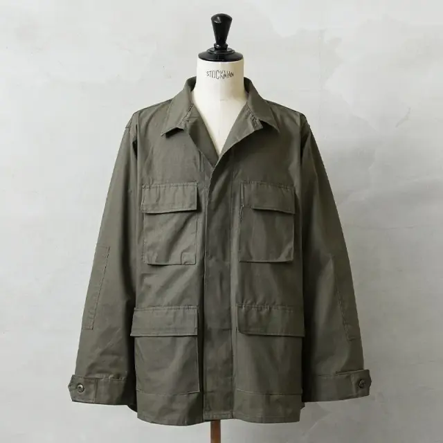 MADE IN USA 新品 米軍 デッドストック BDU ジャケット オリーブ 後期型タイプ ウエストアジャスター無し【キャンペーン対象外】【I】