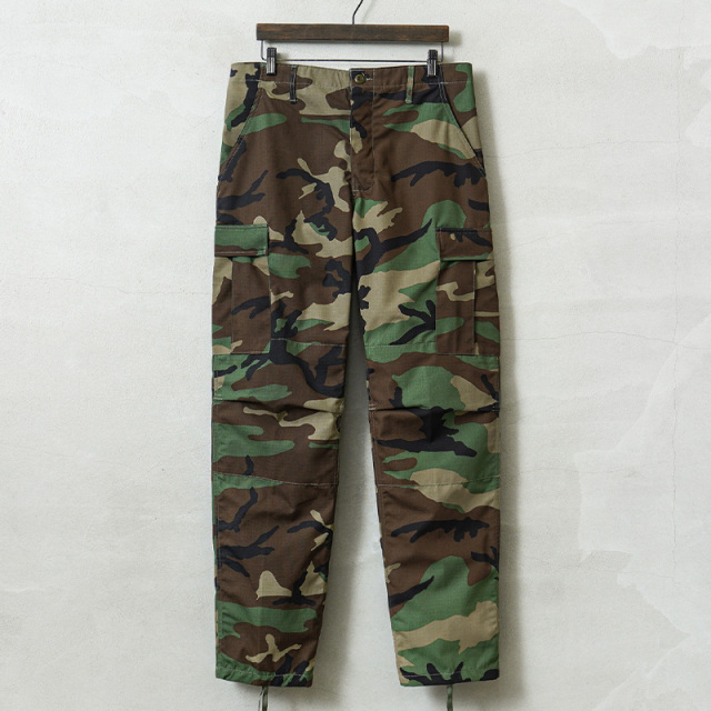 MADE IN USA 新品 米軍 デッドストック BDU カーゴパンツ WOODLAND CAMO リップストップ【キャンペーン対象外】【I】