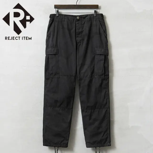 リジェクト 訳あり品 実物 USED 米軍 DCU カーゴパンツ 3カラーデザート リップストップ BLACK染め【キャンペーン対象外】【I】