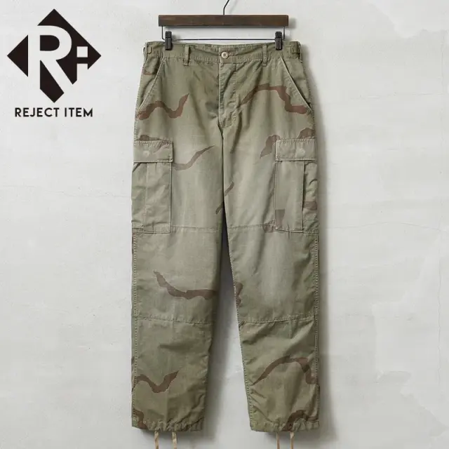 リジェクト 訳あり品 実物 USED 米軍 DCU カーゴパンツ 3カラーデザート リップストップ FADE OLIVE染め【フェードオリーブ】【キャンペーン対象外】【I】