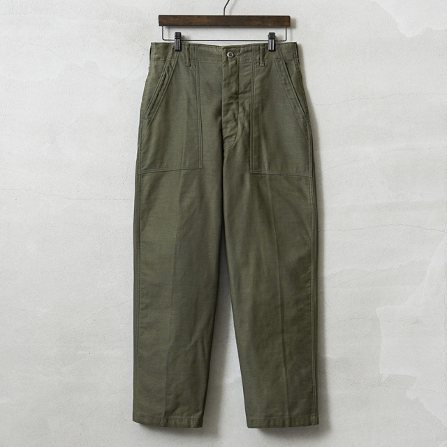 希少 実物 新品 デッドストック 米軍 60’s後期～70’s OG-107 ユーティリティパンツ ボタンフライ / ベイカーパンツ【キャンペーン対象外】【T】