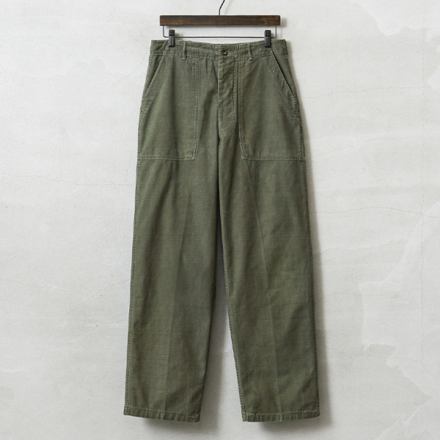 希少 実物 USED 米軍 VINTAGE 50’s 初期型 OG-107 ユーティリティパンツ / ベイカーパンツ【キャンペーン対象外】【T】