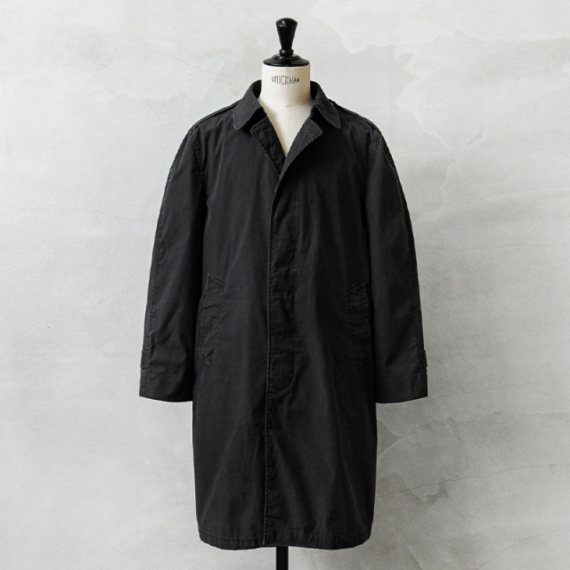 実物 USED 米軍 U.S. NAVY ブラックステンカラーコート ライナー無し・エポレット付き【#2】【キャンペーン対象外】【I】