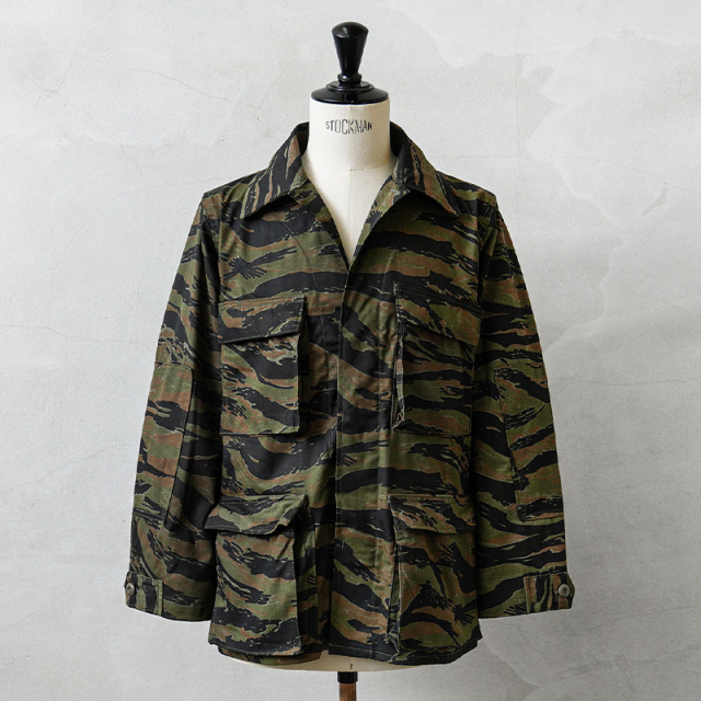 MADE IN USA 新品 米軍 デッドストック BDU ジャケット タイガーストライプカモ【キャンペーン対象外】【I】