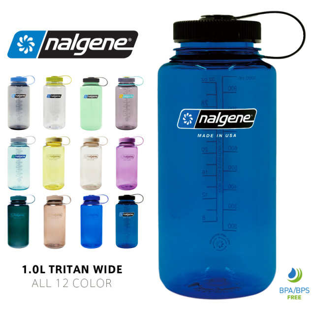 ★カートで割引対象品★NALGENE ナルゲン 広口 1.0L TRITAN RENEW プラスチックボトル 水筒 MADE IN USA【Sx】【T】