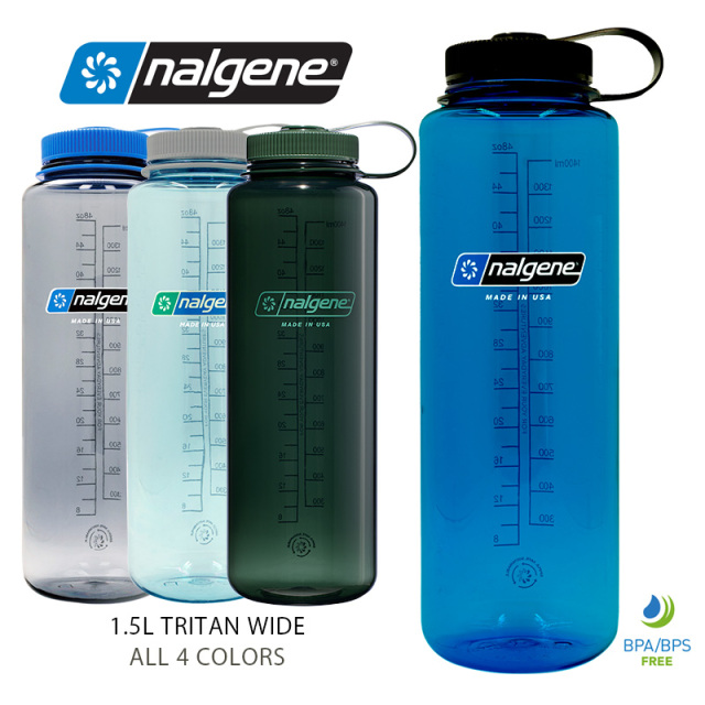 【即日出荷対応】NALGENE ナルゲン 広口 1.5L TRITAN RENEW プラスチックボトル 水筒 MADE IN USA【Sx】【T】