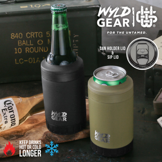 【即日出荷対応】WYLDGEAR ワイルドギア MULTI-CAN マルチカン 保温・保冷 蓋付きドリンクホルダー 12oz（355ml）【キャンペーン対象外】【T】