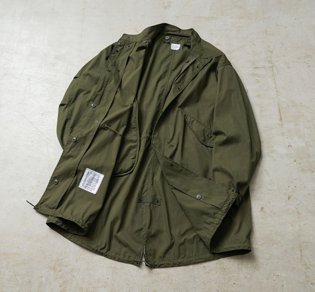 米軍 M-65 フィッシュテールパーカー シェル 初期型 WAIPER.inc【WP1004S】 米軍 M-65 フィッシュテールパーカー シェル 初期型 WAIPER.inc【WP1004S】