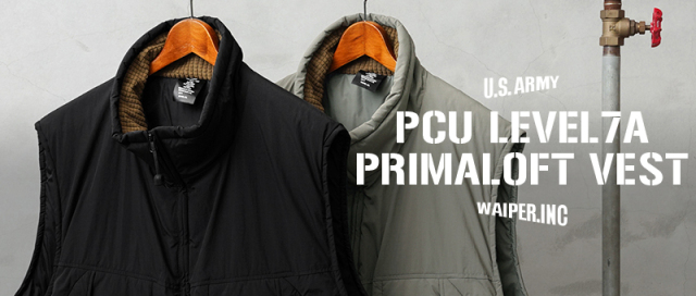 ワイパー WAIPER 米軍 PCU LEVEL7A PRIMALOFT ベスト