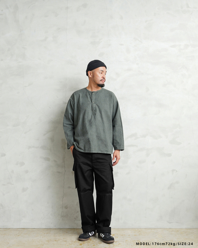 フランス軍 M-47 カーゴパンツ 後期型 HBT WAIPER.inc【24WP1026】