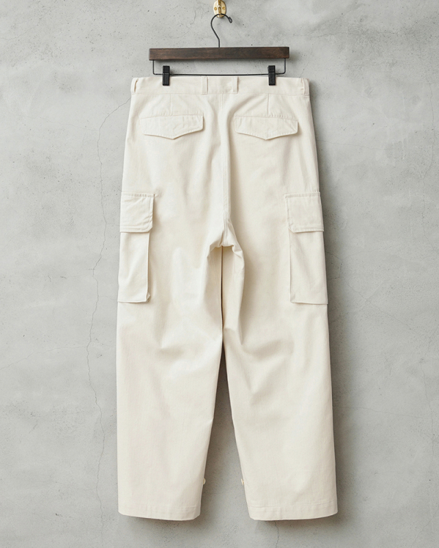 フランス軍 M-47 カーゴパンツ 後期型 HBT WAIPER.inc【24WP1026】