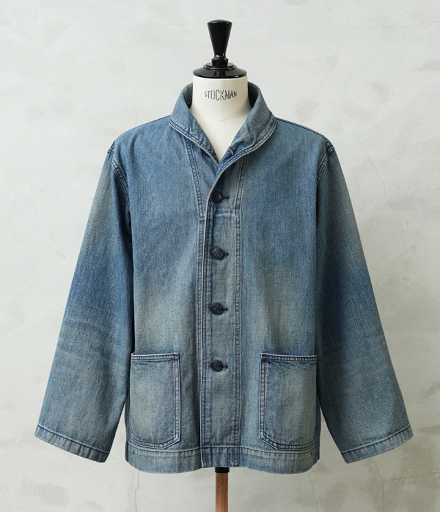 WAIPER.inc 米軍 1940's U.S.NAVY M-43 デニムショールカラー