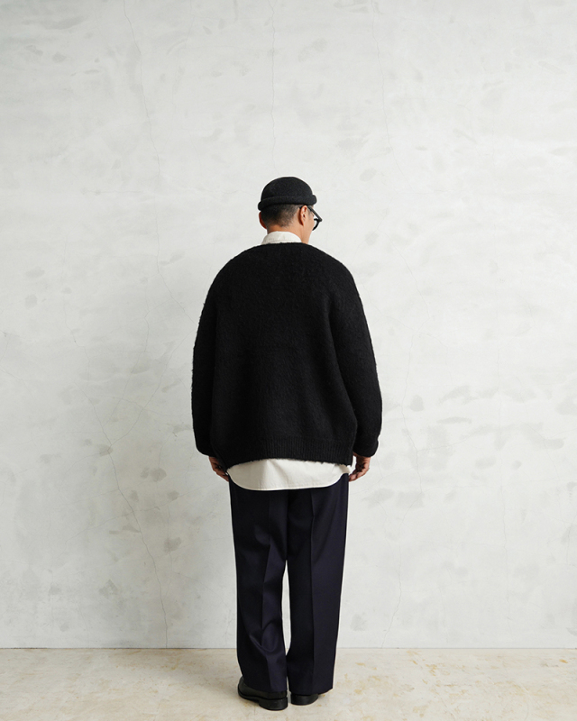 モヘアニット カーディガン SOLID WAIPER.inc
