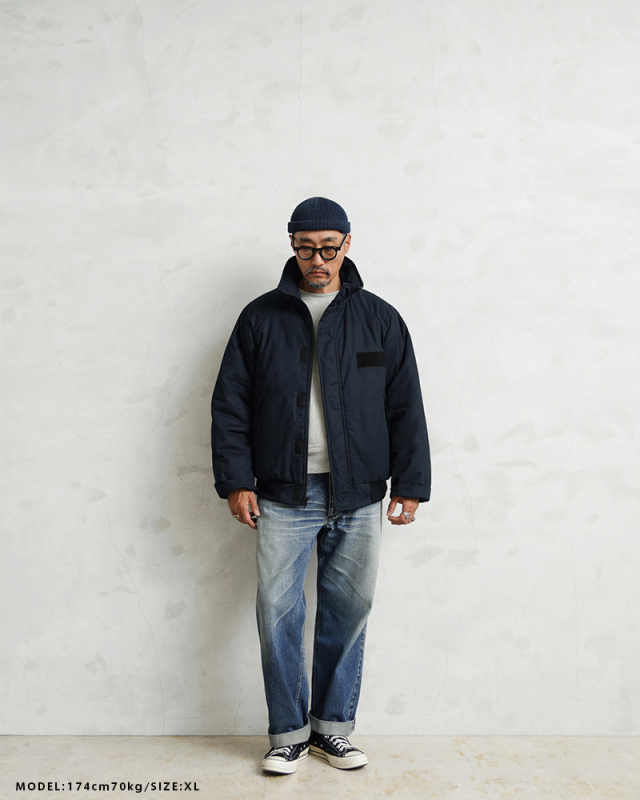 米軍 U.S.NAVY シップボードジャケット WAIPER.inc【WP1075】 