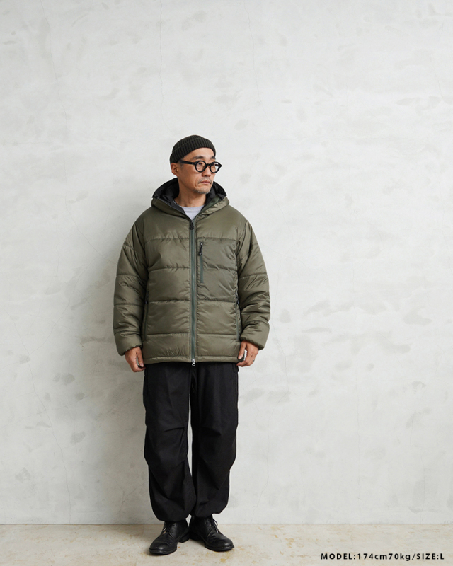 THERMO AIR LOFT PRIMALOFT パーカー PERTEX UNLIMITED WAIPER