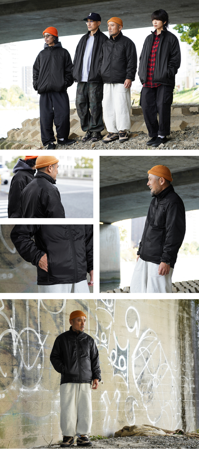 LEVEL3A POLARTEC Alpha インサレーテッドジャケット PERTEX