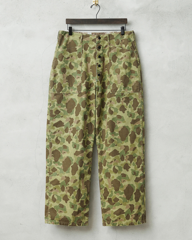 第二次世界大戦 米軍 ダックハンターカモ ポンチョ リバーシブル WAIPER.inc 米軍 1940's U.S.M.C. P-42 1st Pattern ダックハンター