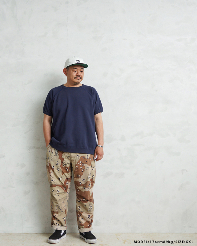 WAIPER.inc VINTAGE クルーネック S/S スウェットシャツ MADE IN