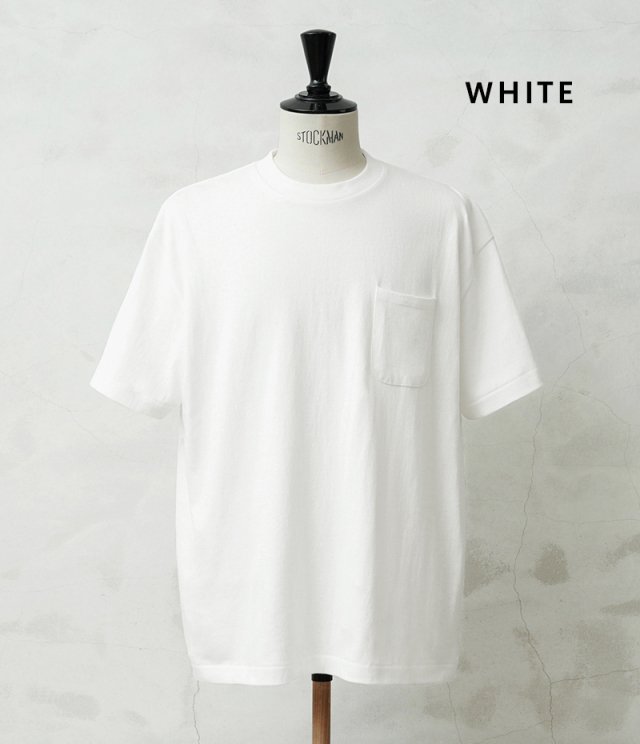 WAIPER.inc 1-Pack クルーネック S/S ポケットTシャツ MADE IN JAPAN