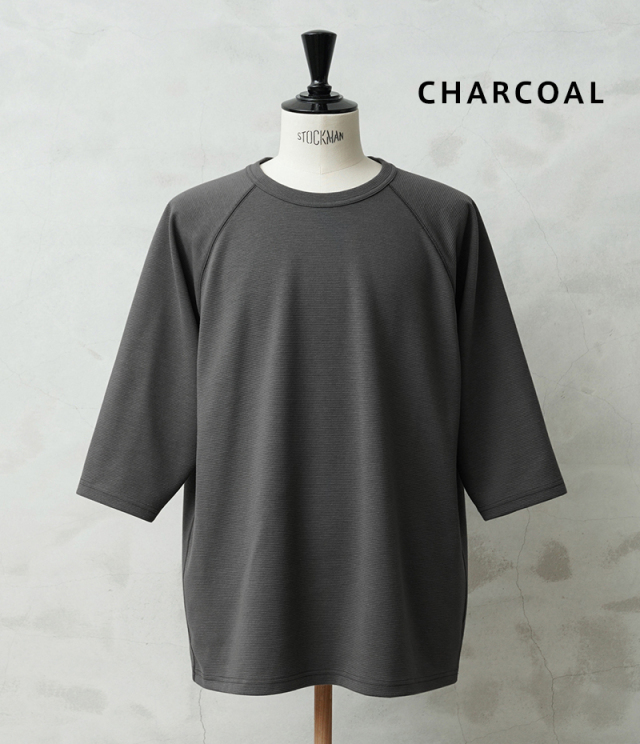 WAIPER.inc フライスTシャツTHREE-QUARTER SLEEVE WAIPER.inc フライスTシャツ THREE-QUARTER SLEEVE【WP1115】