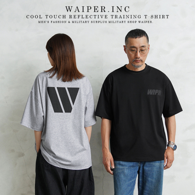 【即日出荷対応】WAIPER.inc COOL TOUCH REFLECTIVE トレーニングTシャツ【WP1135】【キャンペーン対象外】【T】