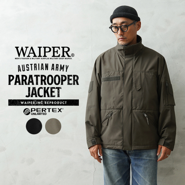WAIPER.inc オーストリア軍 パラトルーパージャケット PERTEX UNLIMITED【WP1136】【キャンペーン対象外】【I】