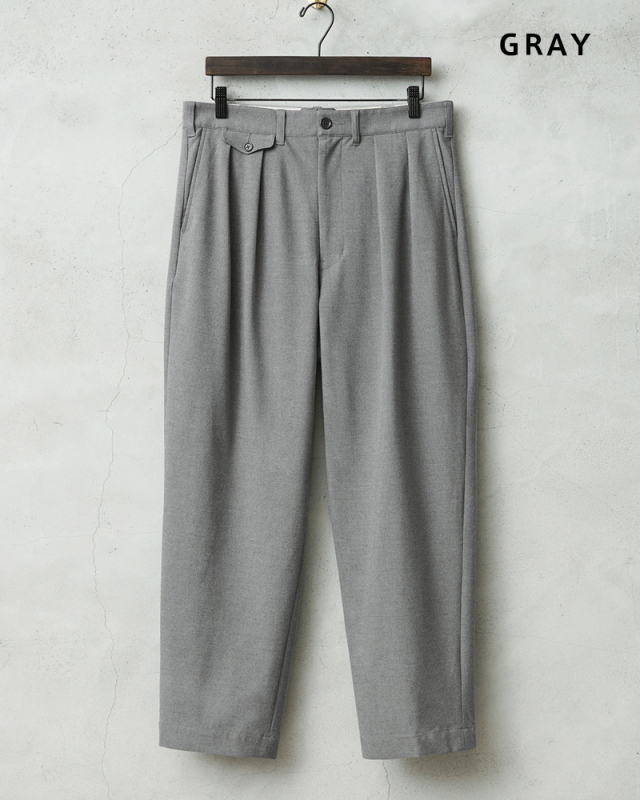 WAIPER.inc US ARMY FICTIONAL M-49 ストレッチトラウザー テーパード