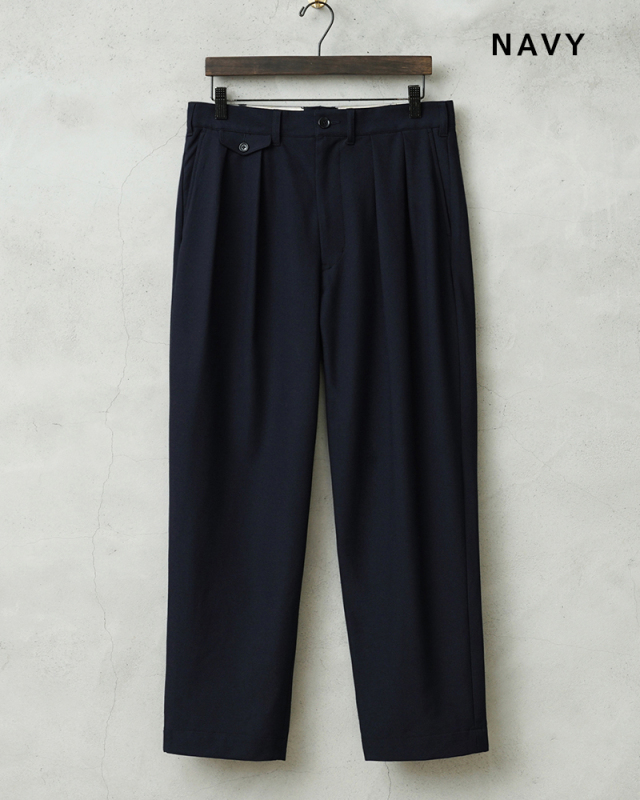 WAIPER.inc US ARMY FICTIONAL M-49 ストレッチトラウザー テーパード