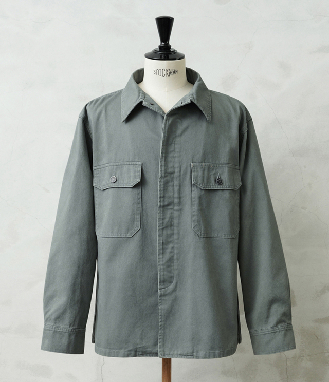 WAIPER.inc 米軍 U.S.AIR FORCE コットンサテン ユーティリティシャツ