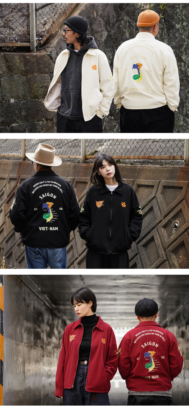 WAIPER.inc SOUVENIR VIETNAM JACKET ベトナムジャケット【WP115】