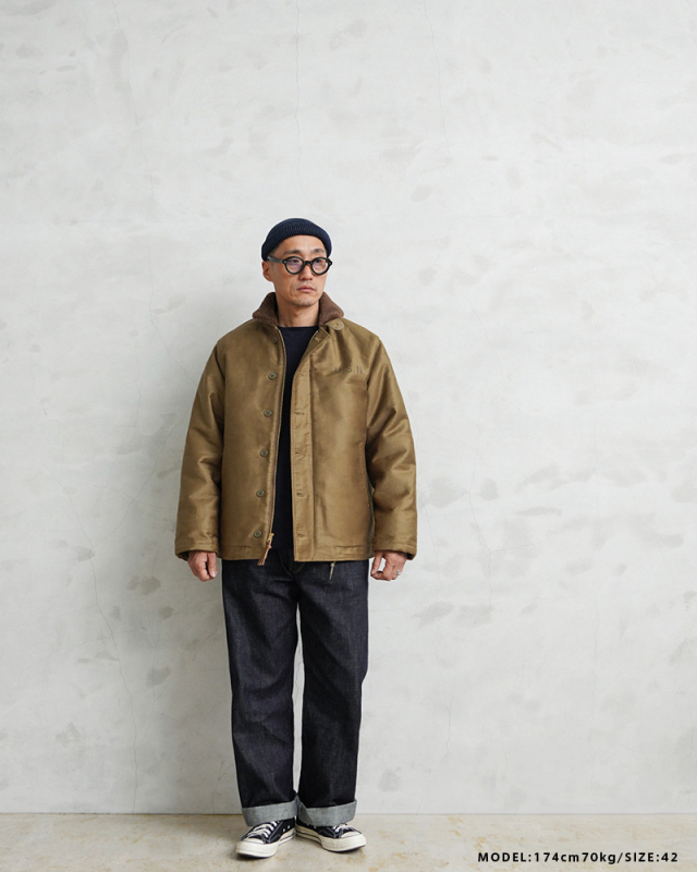 ワイパーインク N-1デッキジャケット WP02 サイズ42 WAIPER.inc