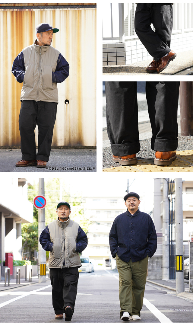 米軍 U.S.NAVY コールドウェザー A-2 デッキパンツ WAIPER.inc【WP124】 