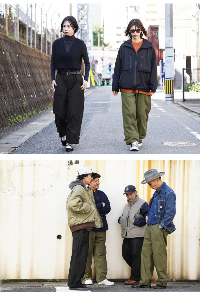 米軍 U.S.NAVY コールドウェザー A-2 デッキパンツ WAIPER.inc【WP124】 