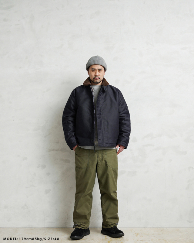 WAIPER.inc 忠実復刻 米軍 U.S.NAVY N-1 デッキジャケット 前期