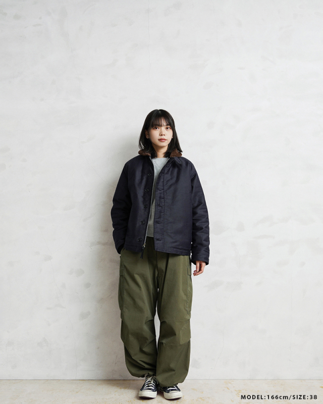 WAIPER.inc 忠実復刻 米軍 U.S.NAVY N-1 デッキジャケット 前期
