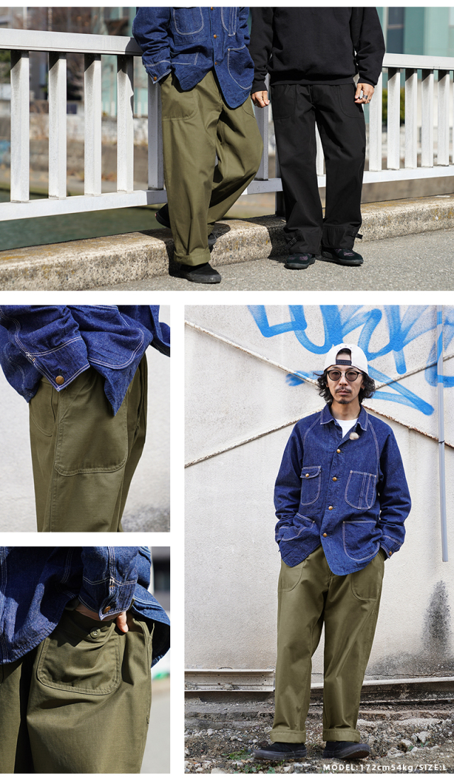 WAIPER.inc 米軍 U.S.NAVY A-2 1レイヤー デッキパンツ【WP126】