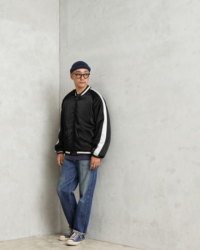 SOUVENIR JACKET / スーベニアジャケット ”Suka” Rayon fabric  