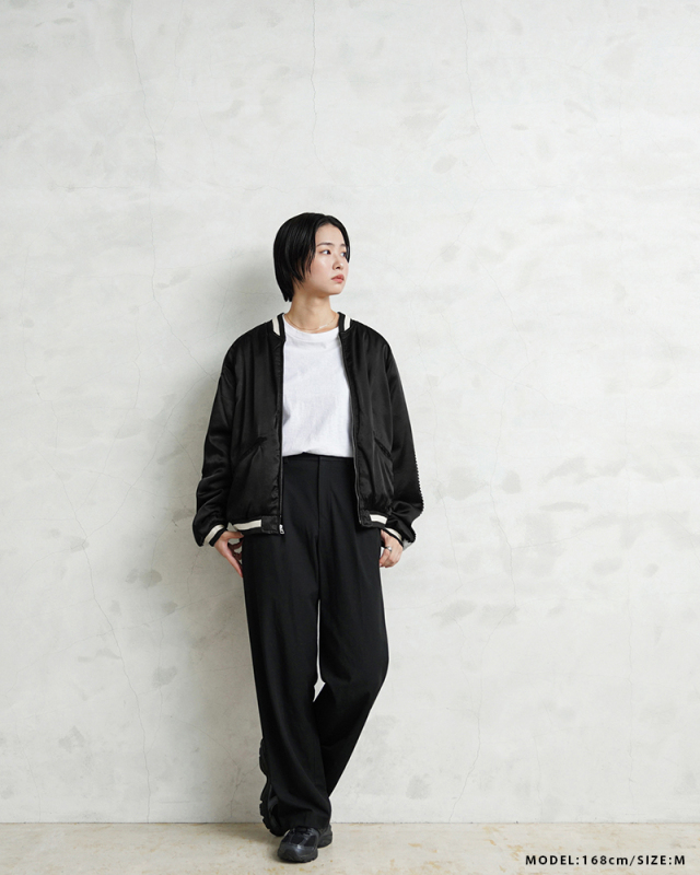 SOUVENIR JACKET / スーベニアジャケット ”Suka” Rayon fabric  