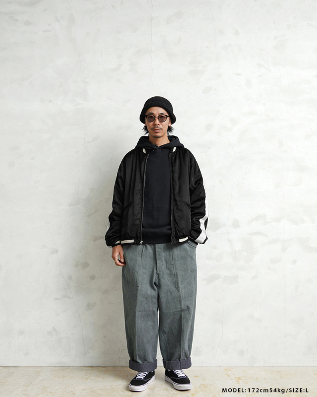 SOUVENIR JACKET / スーベニアジャケット ”Suka” Rayon fabric  